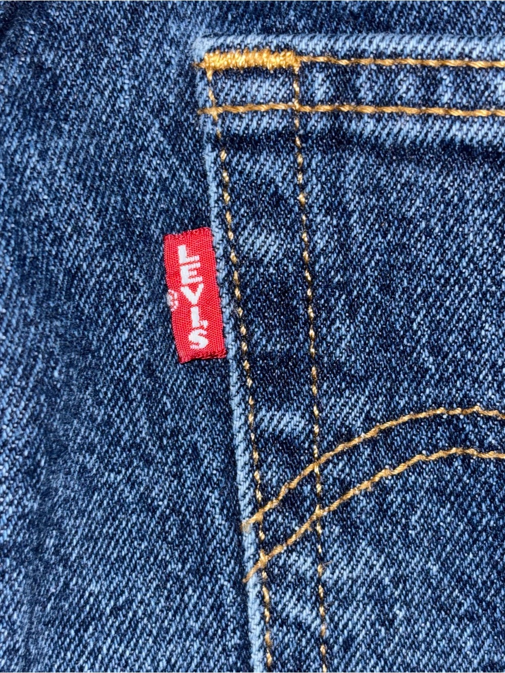 Levi’s Wedgie Bootcut Classic Dark Wash Women's Jeans Premium Big E Button Fly - Picture 13 of 16